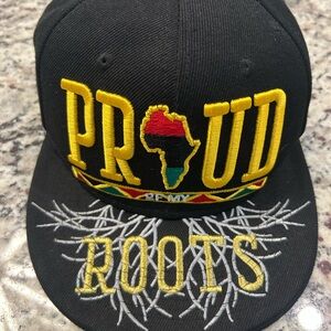 Black‎ Proud Roots Cap